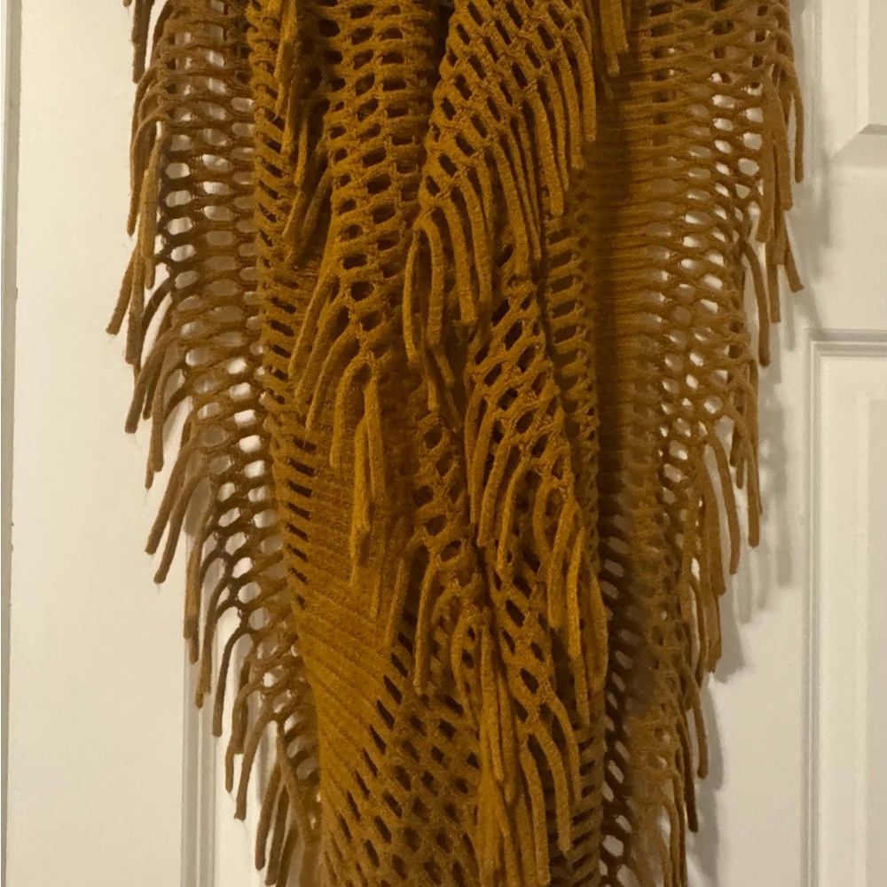 Mustard Infinity Scarf